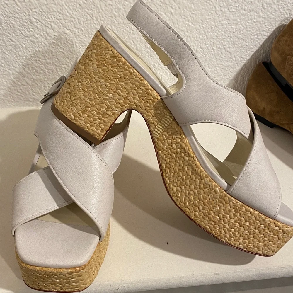 Vince clementina leather